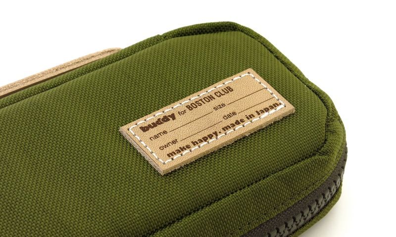 buddy for BOSTON CLUB メガネケース AC-16SS Olive