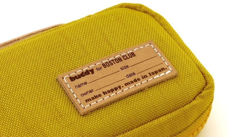 buddy for BOSTON CLUB メガネケース AC-16SS Mustard