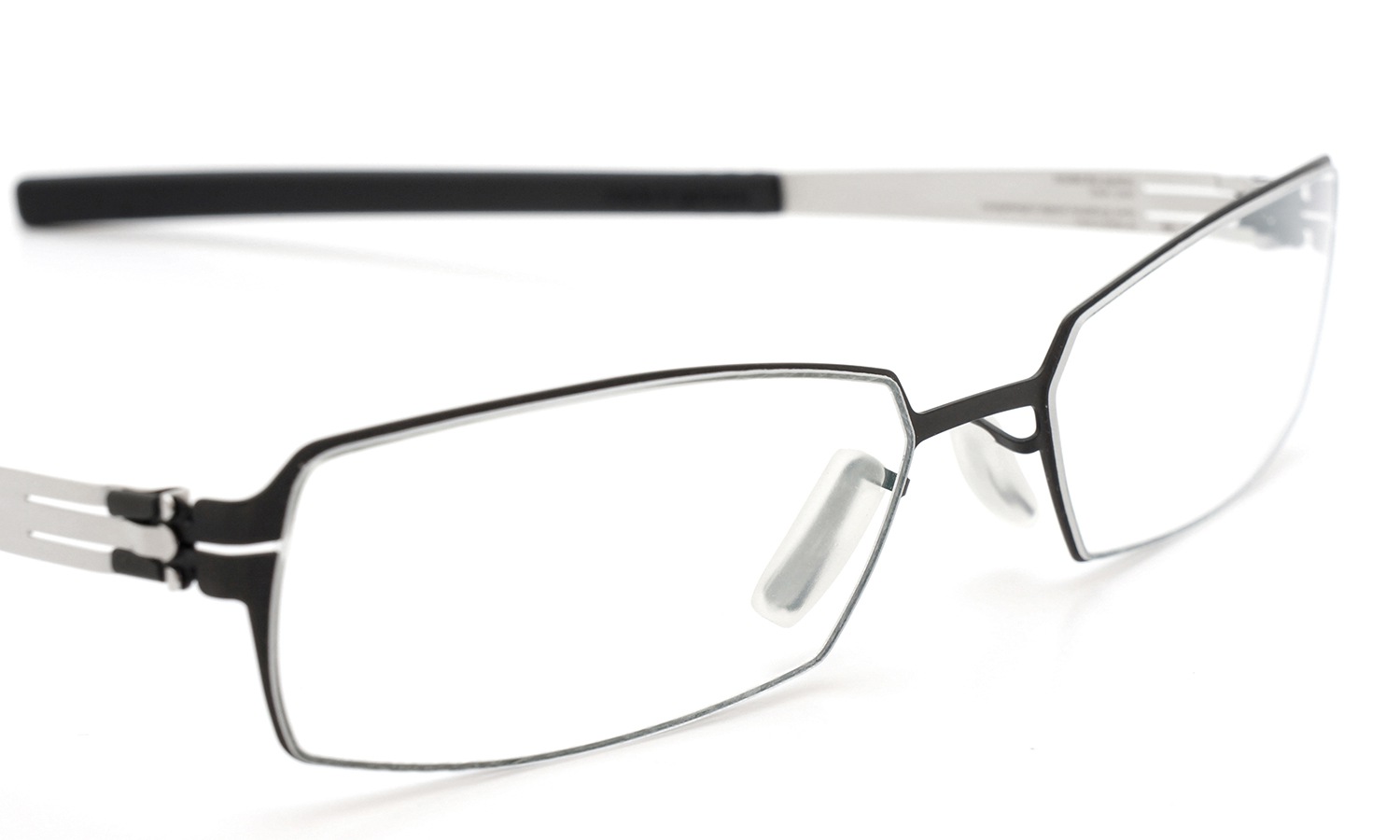 ic!berlin ロングセラー メガネ paxton black/pearl