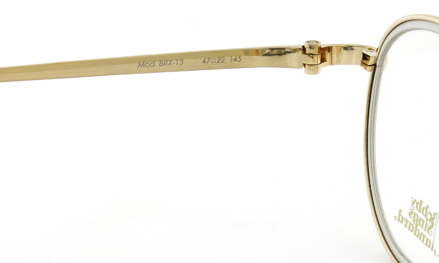 Bobby Sings Standard, BRX-13 col.01 Brush Gold/White