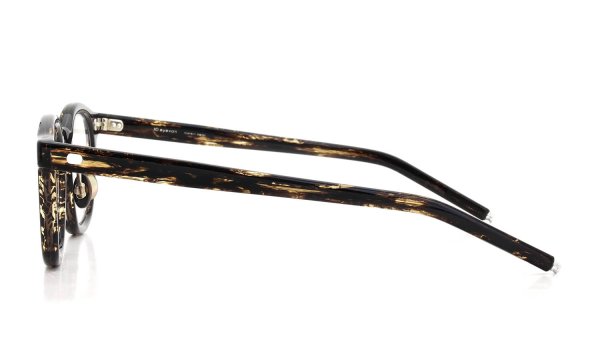 10eyevan 2026AW新作 セルロイドメガネ no.2 III FR (47) c.1046S Dark Brown Leaf