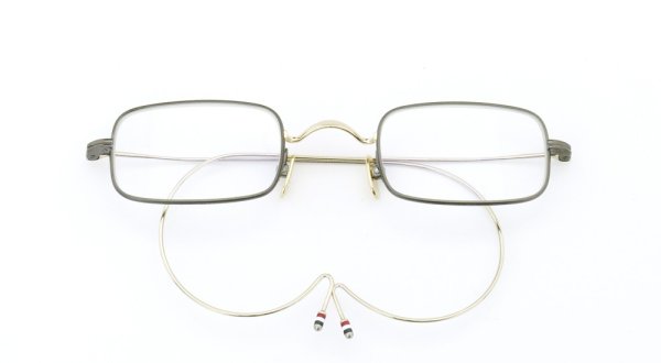 THOM BROWNE.  NEW YORK（トムブラウンニューヨーク）メガネ TB-900 B-BLK-GLD-43サイズ　1