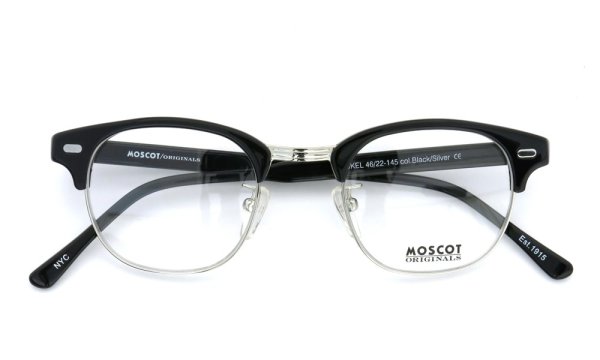 MOSCOT ORIGINALS YUKEL col.Black-SILVER 46サイズ