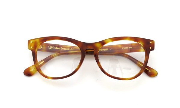 Oliver Goldsmith メガネ通販 ANNABEL-f Light Tortoiseshell