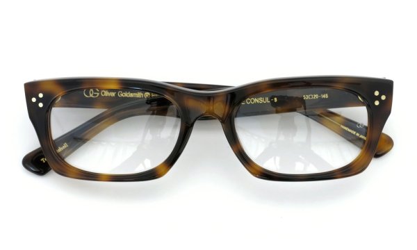 Oliver Goldsmith メガネ通販 VICE CONSUL-s Tortoiseshell 