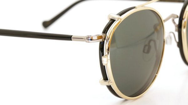 MOSCOT（モスコット） ZEV Col.Black/Gunmetal メガネフレーム+クリップオンサングラス セット