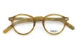 MOSCOT ORIGINALS (モスコット オリジナルス) メガネ MILTZEN ミルツェン Col.BLONDE 44size