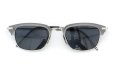 THOM BROWNE.  NEW YORK（トムブラウンニューヨーク）サングラス TB-707-B-T GRY-SLV-50size ダークグレーレンズ 4