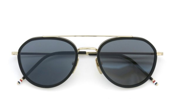 THOM BROWNE.  NEW YORK（トムブラウンニューヨーク）サングラス TB-801-A GLD-MBLK-51size ダークグレーレンズ 4