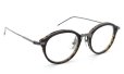 THOM BROWNE.  NEW YORK（トムブラウンニューヨーク）メガネ TB-011-D 46size TOKYO TORTOISE W - BROWN CRYSTALINE 1