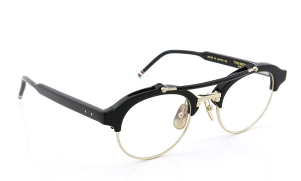 THOM BROWNE.  NEWYORK (トムブラウンニューヨーク) 2012 A/W メガネ TB-700-A BLK-GLD 49size 1