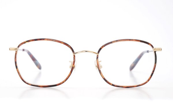 megane and me メガネアンドミー ME008 HARRIS VD Vintage-Demi/Gold/vintage-violet-marble 2