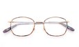 megane and me メガネアンドミー ME008 HARRIS VD Vintage-Demi/Gold/vintage-violet-marble 4