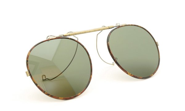 OLIVER PEOPLES オリバーピープルズ 純正O'MALLEY専用クリップオンサングラス O'MALLEY/C AG (グリーンレンズ)1