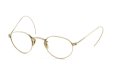 American Optical アメリカン オプティカル vintage ヴィンテージ メガネ 1930年代 PANTO FUL-VUE MARSHWOOD 1/10 12kGF 39-22 ナナメ