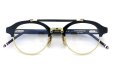 THOM BROWNE.  NEWYORK TB-700-D NVY-GLD