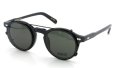 MOSCOT モスコット MILTZEN ミルツェン クリップオン セット通販 BLACK 46ize + 純正clip M.BLACK