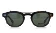 MOSCOT LEMTOSH Col.TORTOISE 44 + clip MBK/Green