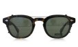 MOSCOT LEMTOSH Col.TORTOISE 46 + clip MBK/Green 