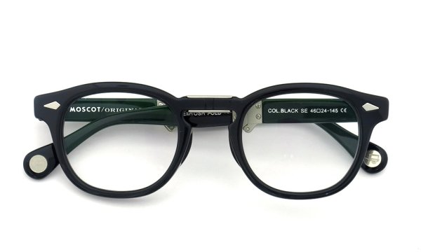 MOSCOT 100YEARS カスタム LEMTOSH-FOLD COL.BLACK