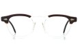 TART Optical vintage ARNEL REDWOOD CB-CLEAR 46-20