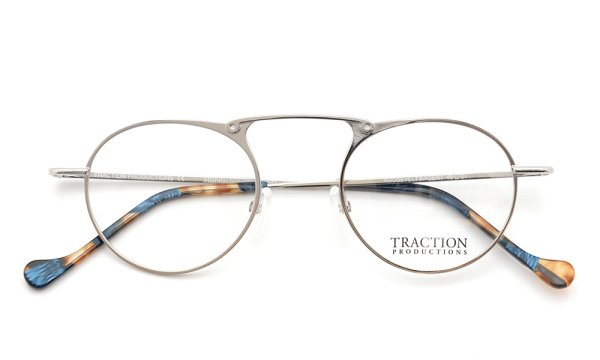 TRACTION メガネ ROOSEVELT ARGENT