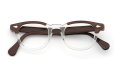 TART Optical vintage ARNEL REDWOOD CB-CLEAR 44-22 04