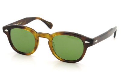 MOSCOT sun 44 TOBACCO/GREEN