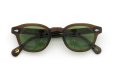 MOSCOT サングラスカスタム LEMTOSH レムトッシュ Col.BROWN 44size /グリーンレンズ