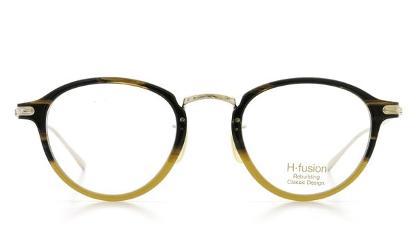 H-fusion HF-122  Col.G01 (brown sasaII／gold)
