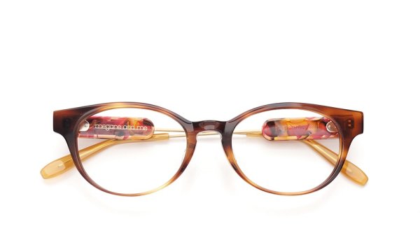 megane and me × ポンメガネ 限定生産オリジナルメガネ meganeandme for ponmagane col.brown-demi