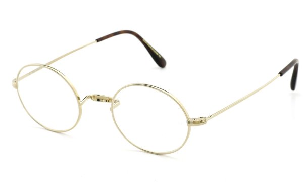 オリバーゴールドスミス メガネ Oliver Oval/Pro オーバル Titanium Gold