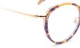 megane and me (メガネアンドミー) メガネ ME006 FELIX VV Gold/Vintage-Violet