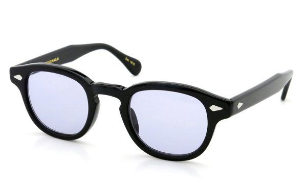 MOSCOT サングラスカスタム LEMTOSH レムトッシュ Col.BLACK 44size /パープルレンズ