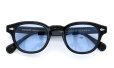 MOSCOT サングラスカスタム LEMTOSH レムトッシュ Col.BLACK 44size /ライトブルーレンズ