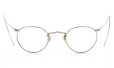 ENGLAND (Savile Row)Vintage イングランド サヴィルロウ ヴィンテージ 推定1940年代 メガネ ALGHA WORKS OPTICAL PANTO NUDE-PAD col.Silver