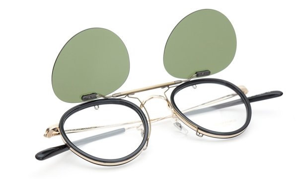 OLIVER PEOPLES MP-2専用 ポンメガネオリジナルの跳ね上げ式クリップオンサングラス