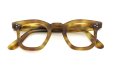 FRANCE Vintage フランス ヴィンテージ メガネ 推定1950年代 3-DOTS RIGHT-ANGLE-CARREE LIGHT-DEMI