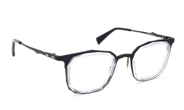 MASAHIROMARUYAMA MM-0022 col.7 BLACK/CLEAR (straight)