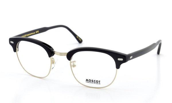 MOSCOT モスコット 日本限定カラー メガネ メガネ YUKEL col.Black-GOLD 46size