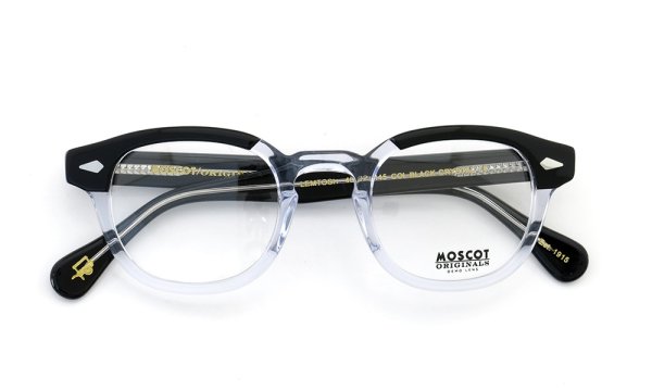 MOSCOT メガネ LEMTOSH Col.BLACK CRYSTAL 46size