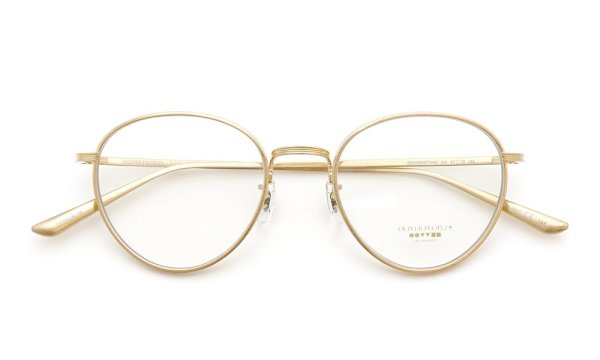 OLIVER PEOPLES × THE ROW メガネ BROWNSTONE col.BG 49size