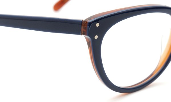 SELIMA OPTIQUE メガネ CLAIRE SL35 Navy/Brown