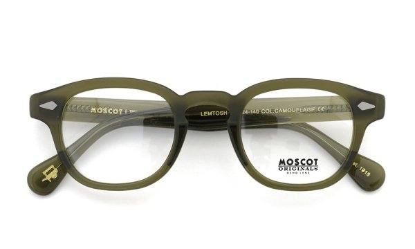 TODD SNYDER×MOSCOT メガネ　LEMTOSH レムトッシュ Col.CAMOUFLAGE 44size