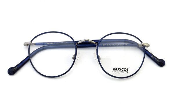 MOSCOT メガネ ZEV 46size Col.Sapphire/Gunmetal