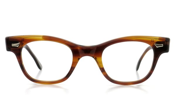 TART OPTICAL 1950s COUNTDOWN アックス鋲 AMBER 44-24 v4