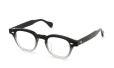 JULIUS TART OPTICAL 通販 AR-42-22 PL-009B BLACK CLEAR FADE