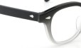 JULIUS TART OPTICAL 通販 AR-46-22 PL-002B BLACK CLEAR FADE