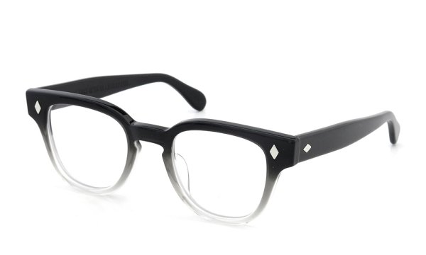 JULIUS TART OPTICAL 通販 BRYAN-46 PL-007B BLACK CLEAR FADE