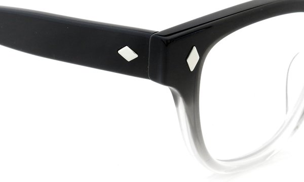 JULIUS TART OPTICAL 通販 BRYAN-46 PL-007B BLACK CLEAR FADE